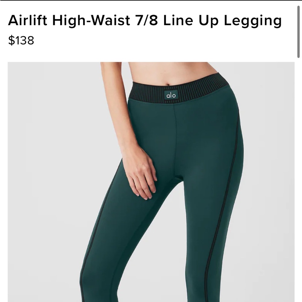 Airlift High-Waist 7/ Line Up Leggings Alo